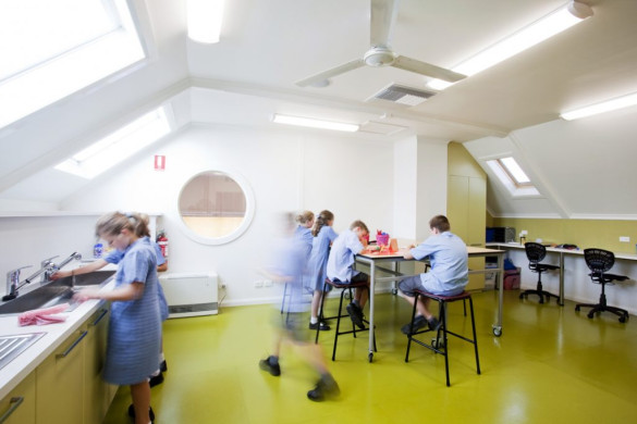 INTERACTING: Top Floor Learning Centre, St Augustine’s Primary School Wodonga
