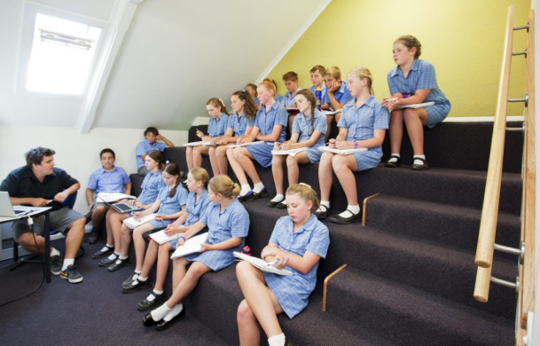 GATHERING: Top Floor Learning Centre, St Augustine’s Primary School Wodonga