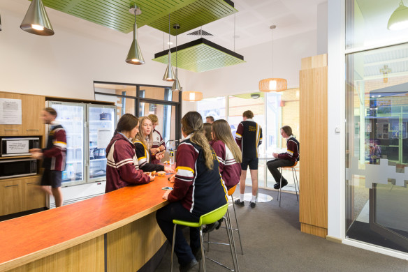 CONNECTING: Senior Centre, Galen Catholic College Wangaratta