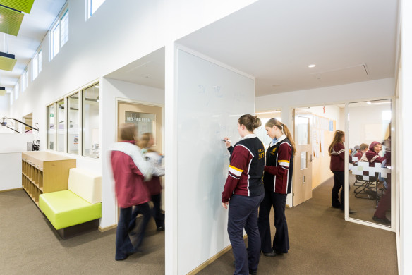 CONNECTING: Senior Centre, Galen Catholic College Wangaratta