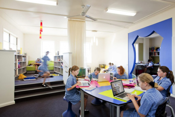 INTERACTING: Top Floor Learning Centre, St Augustine’s Primary School Wodonga