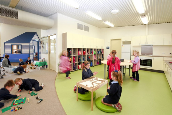 CONNECTING: Foundation Centre, St Augustine’s Primary School Wodonga